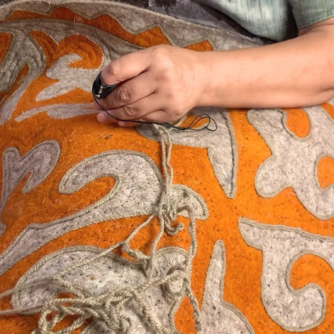 Custom-Made Handcrafted Carpet